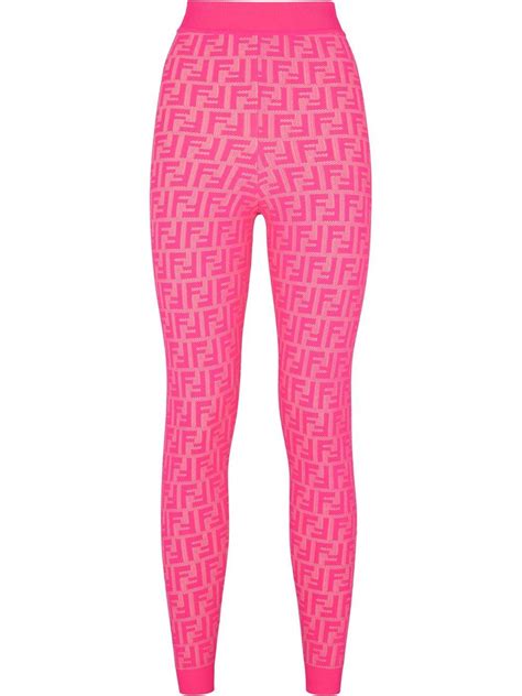 fendi tights pink|fendi pants.